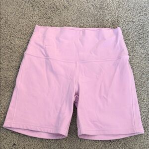 Lululemon Align Vita Pink 6” Shorts Size 8